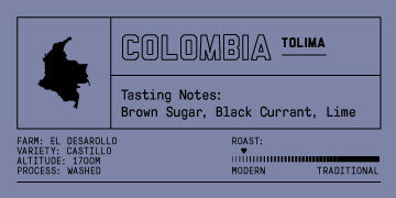 Colombia - Single Origin 2 - Light Roast