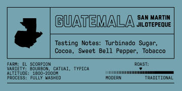 Guatemala - Single Origin 3 - Medium/Dark Roast